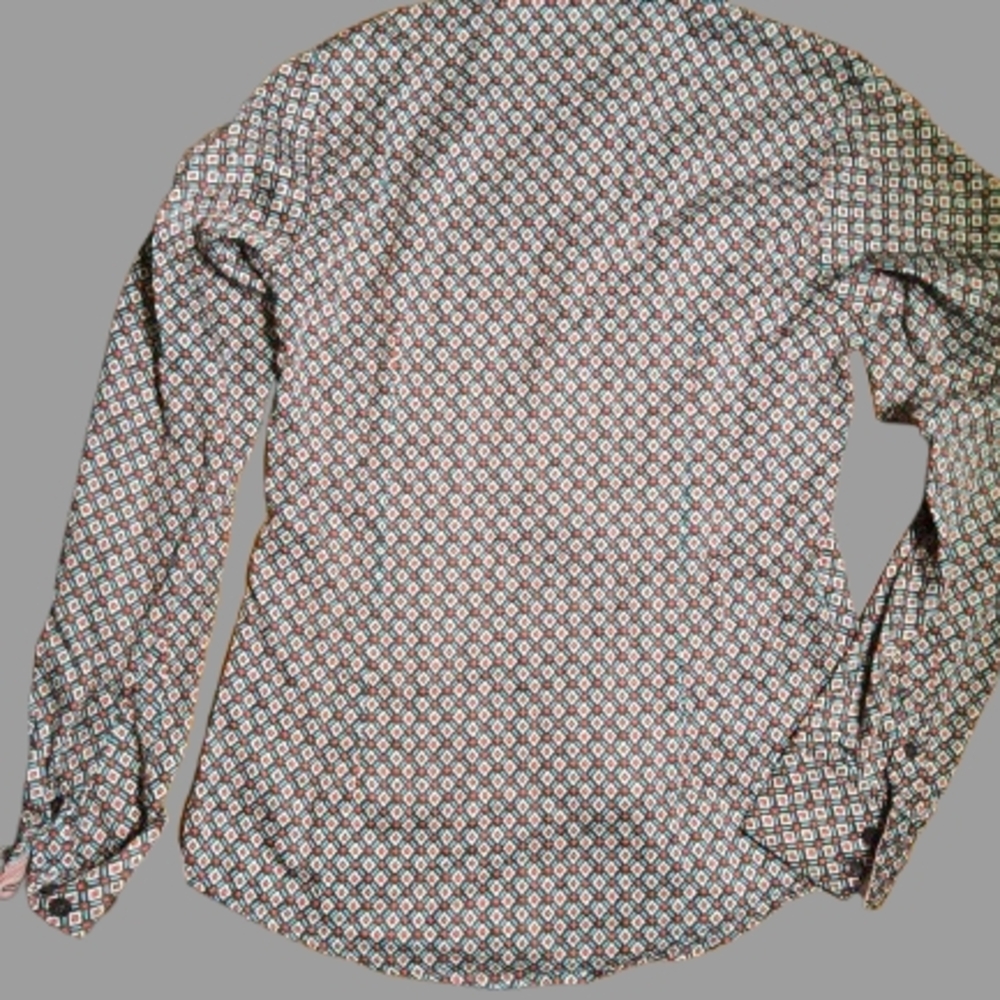 Cinch Multicolor Geometric Button-Up Shirt - Picture 2 of 11
